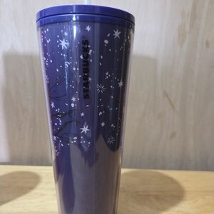 Starbucks Purple Tumbler with Star Design